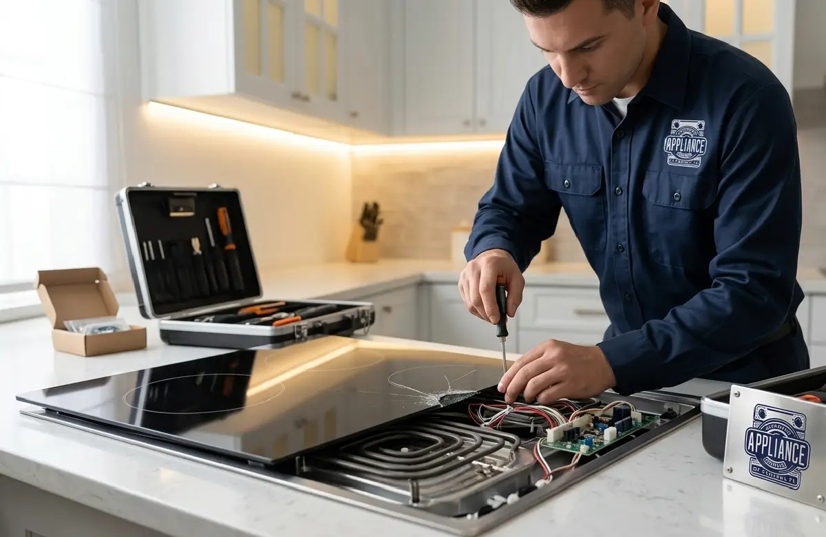 How To Repair Glass Cooktop