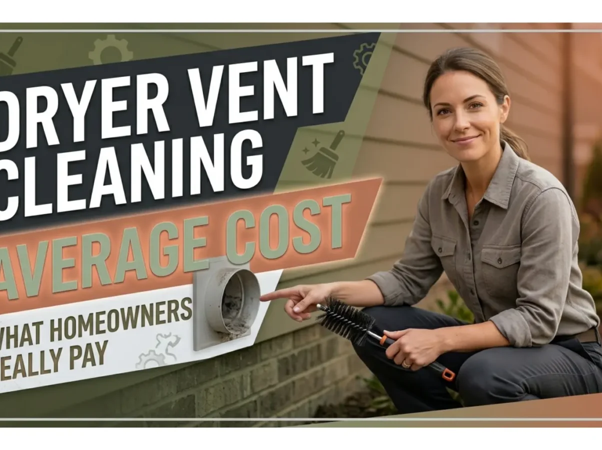 Dryer Vent Cleaning Average Cost