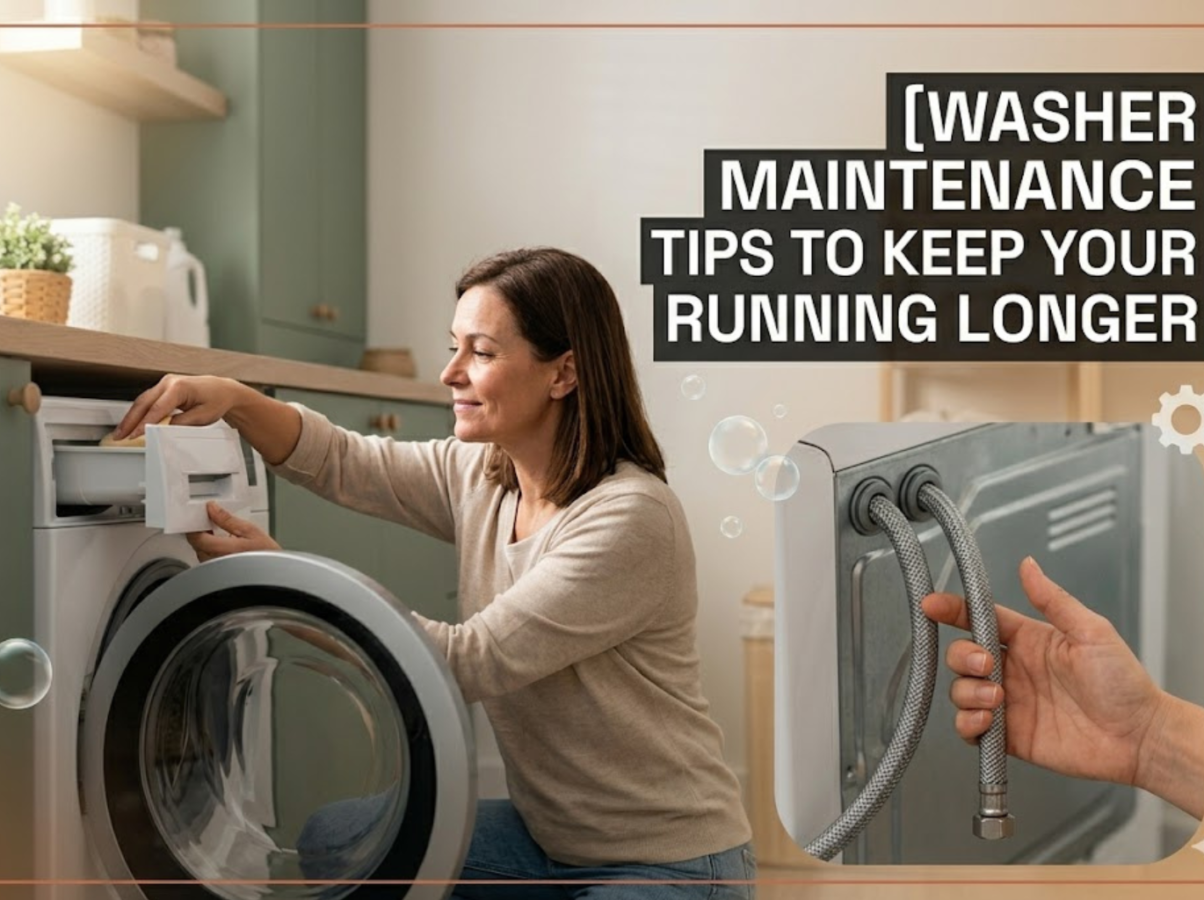 Washer Maintenance Tips