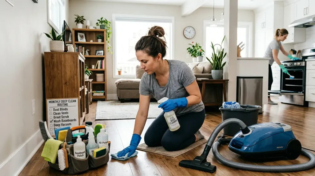 Monthly Deep Clean Routine