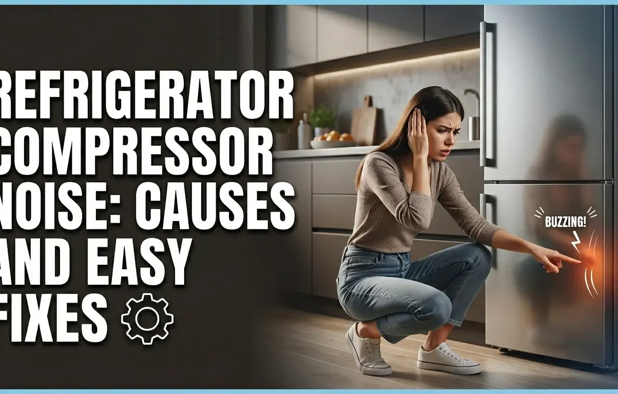 Refrigerator Compressor Noise Causes and Easy Fixes