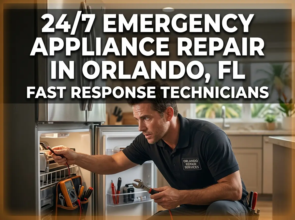 247 Emergency Appliance Repair in Orlando, FL Fast Response Technicians