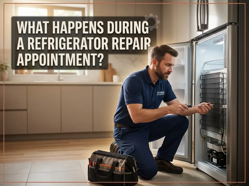 What Happens During a Refrigerator Repair Appointment