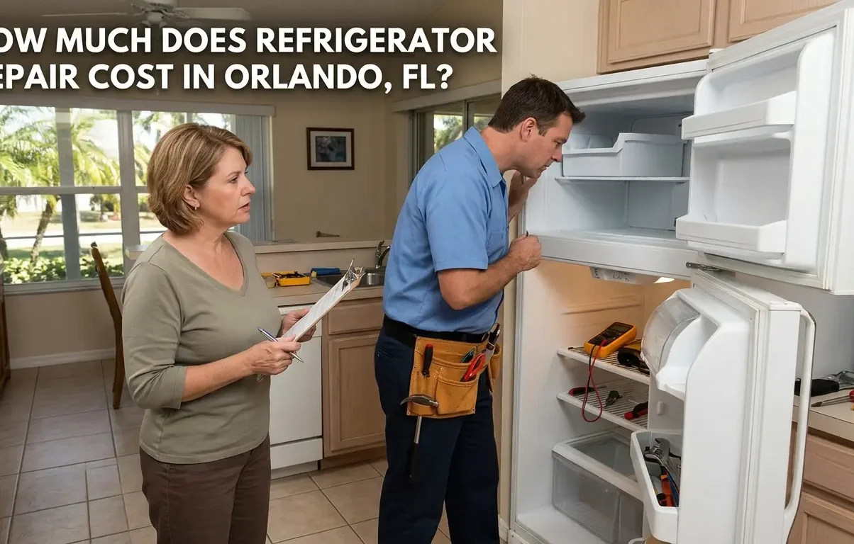How Much Does Refrigerator Repair Cost in Orlando, FL