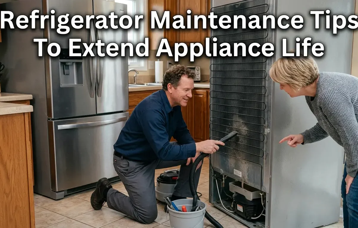 Refrigerator Maintenance Tips To Extend Appliance Life